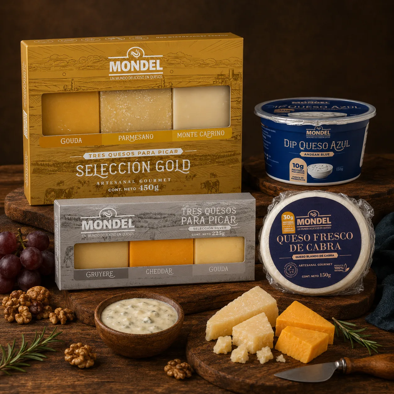 25296ca8-d73c-4fe5-a52c-e33713b77196 Cubitos de Queso (Provoleta, Cheddar y Gouda) 150 g