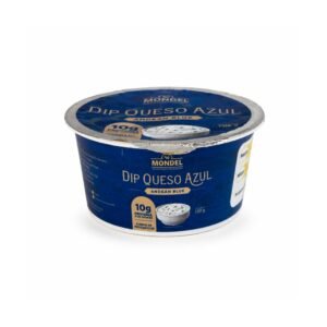 Dip de Queso Azul 150 g — Mondel Tarrina de Dip de Queso Azul 150 g de Mondel, crema untable de queso azul hecha en Ecuador