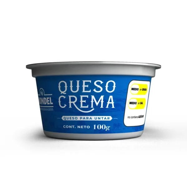 Queso Crema Untable Natural 100 g - Mondel | Mr. Cheese