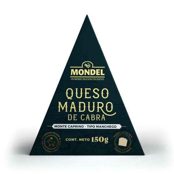 Queso Maduro de Cabra tipo Manchego 150 g Queso Maduro de Cabra tipo Manchego 150 g - Mondel | Mr. Cheese