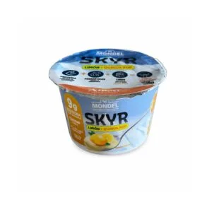 Skyr Limón con Topping Quinoa Pop 108 g - Mondel | Mr. Cheese